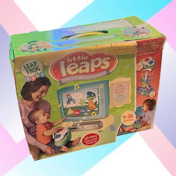 Leap Frog Baby Little Leaps Grow with Me Learning System New Open Box